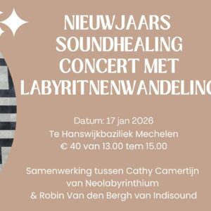 Muziek, stilte & labyrintwandeling - start het nieuwe jaar in rust 17-01-2026